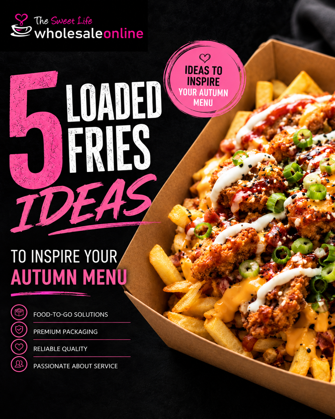 5 LOADED FRIES IDEAS FOR YOUR TAKEAWAY BUSINESS! 