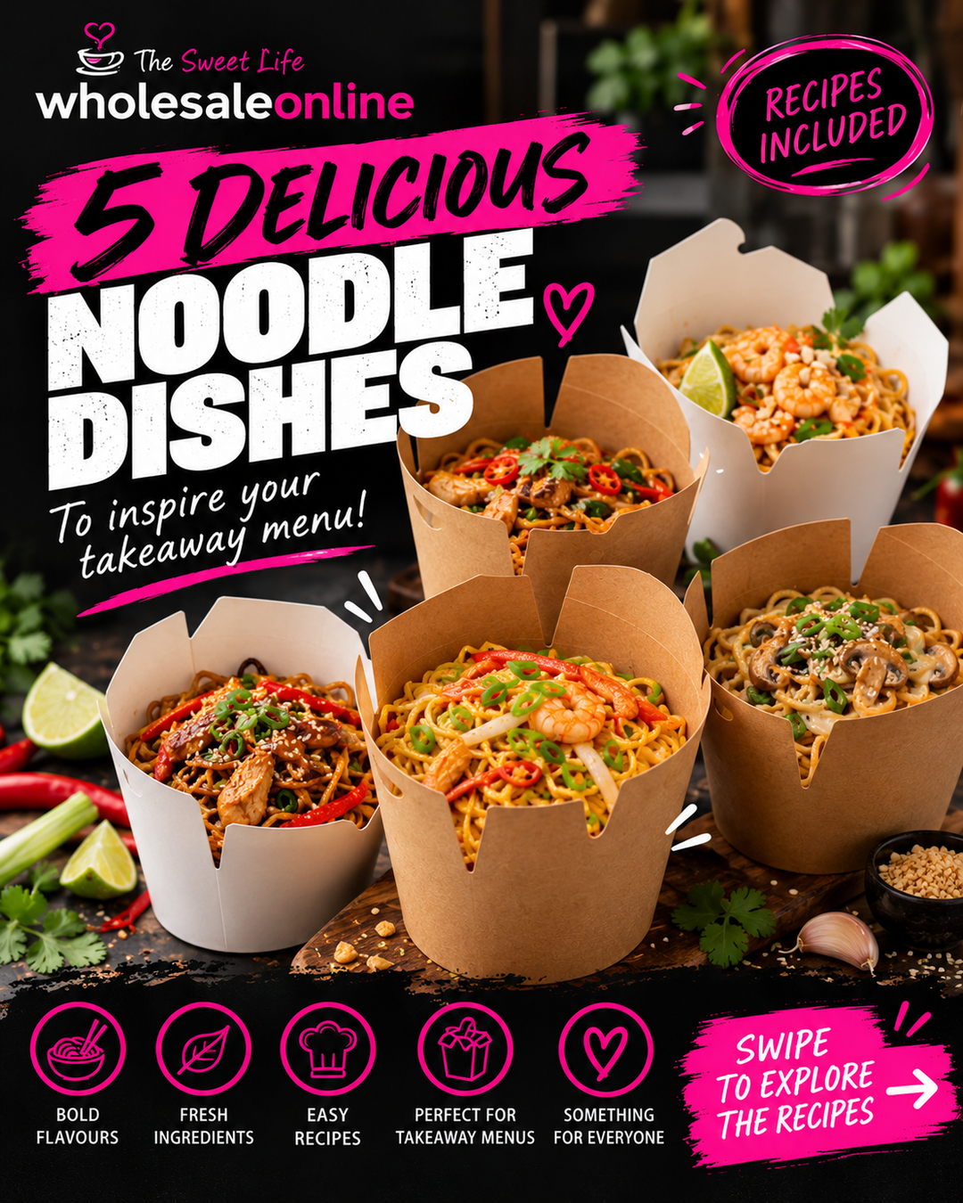 5 DELICIOUS NOODLE RECIPES YOU NEED TO TRY!