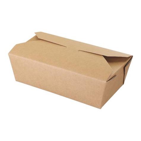 Colpac  - Microwaveable 985ml Kraft Multi-Food Box - main image