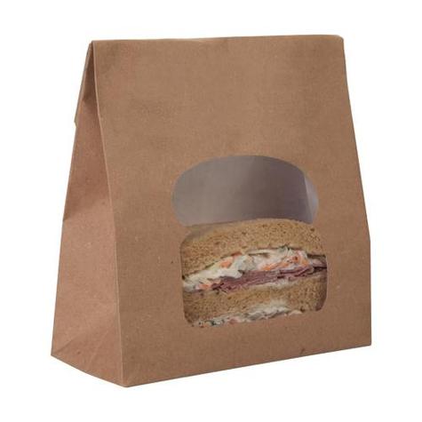 Colpac - Kraft Laminated Sandwich Bag  - Heat Sealable  - main image
