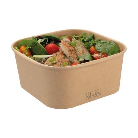 Colpac - Stagione 1250 ml Kraft PP Lined Tray (Lids NOT included) - main image