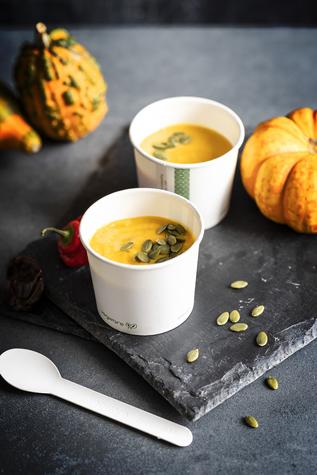 6.2" Compostable Paper Spoon (1000) - main image