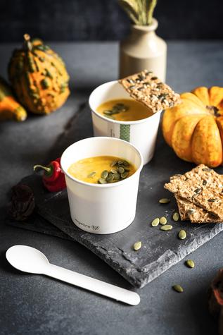 6.2" Compostable Paper Spoon (1000) - main image