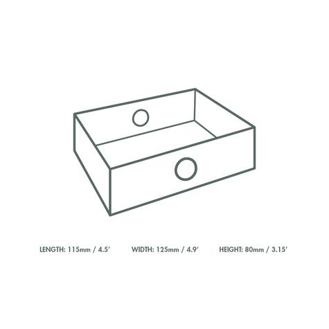 (100) Premium Burger Meal Box 24.5 x 12cm / 9 x 5in - main image