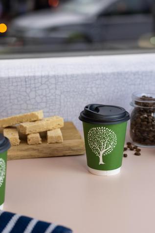 8oz Double Wall Brown Kraft Cup, 79-Series - main image