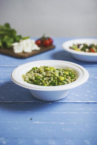 12oz Disposable Bagasse Bowl (500) - main image