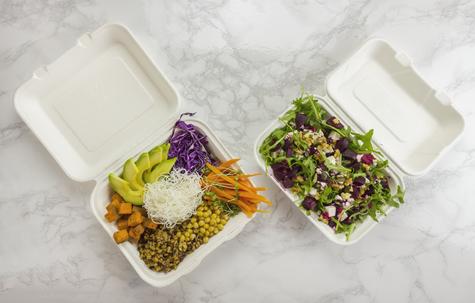 (100) Premium Burger Meal Box 24.5 x 12cm / 9 x 5in - main image