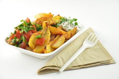 Medium Bagasse Chip Tray (500) - main image