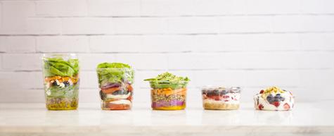 (500) 8oz PLA Round Deli Container - main image