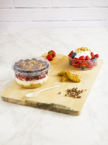 (500) 8oz PLA Round Deli Container - main image