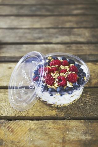 PLA Round Deli Lid (500/Fits 8-32oz Containers) - main image