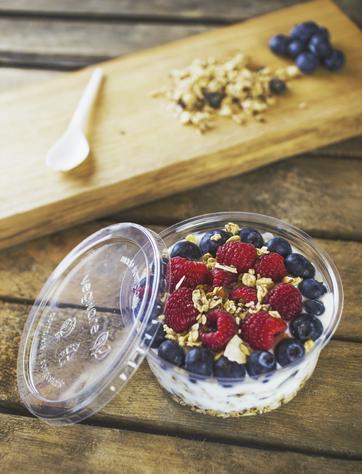 PLA Round Deli Lid (500/Fits 8-32oz Containers) - main image