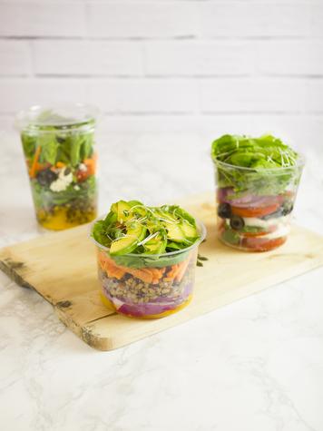 (500) 8oz PLA Round Deli Container - main image