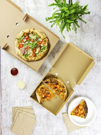 (100) Premium Burger Meal Box 24.5 x 12cm / 9 x 5in - main image