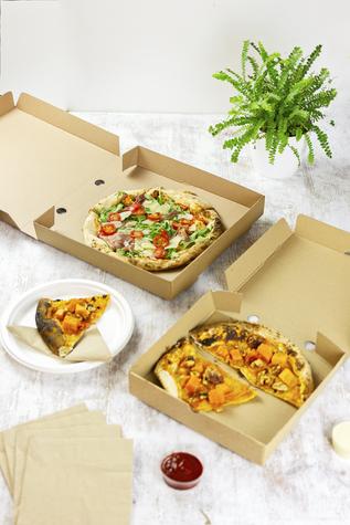 (100) Premium Burger Meal Box 24.5 x 12cm / 9 x 5in - main image