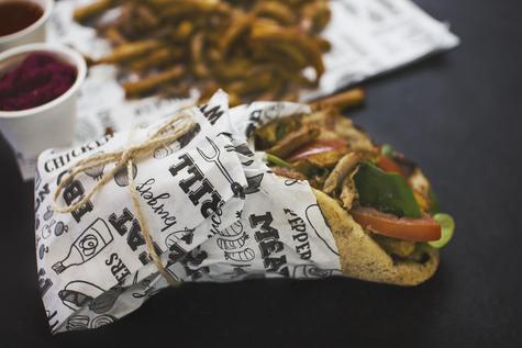 (1000) 400 x 300mm White Greaseproof Sheet - Grill - main image