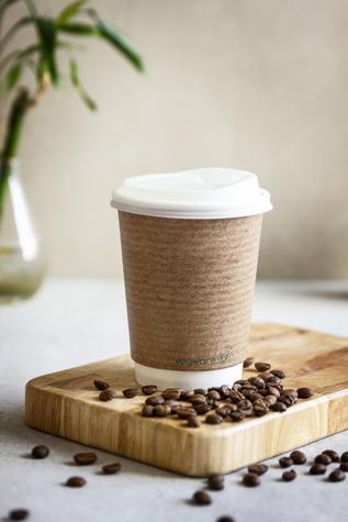 8oz Double Wall Brown Kraft Cup, 79-Series - main image