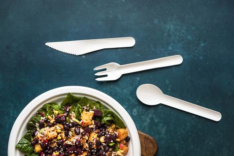 6.2" Compostable Paper Fork (1000) - main image