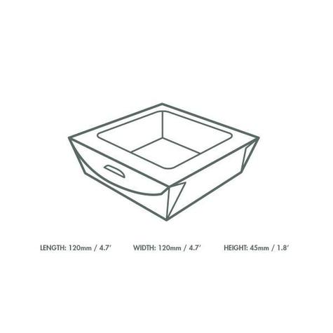 (300) Medium Window Box 650ml - main image