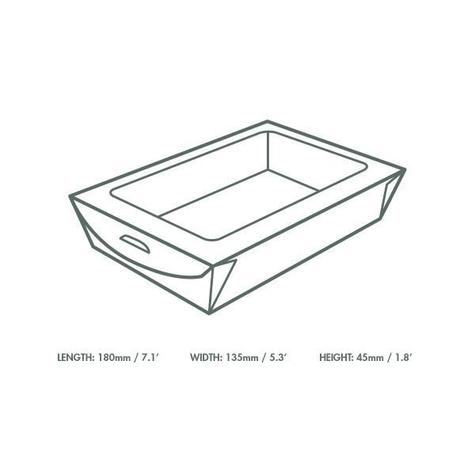 (300) Large Window Box 1100ml - main image