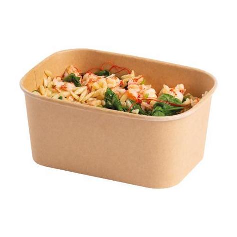 Colpac - Stagione 1000 ml Kraft PP Lined Tray (Lids NOT included) - main image