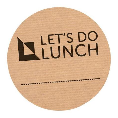 Colpac - 'Let's Do Lunch' Printed Label