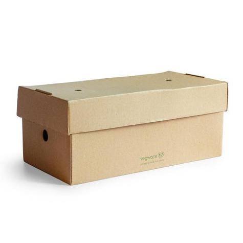 (100) Premium Burger Meal Box 24.5 x 12cm / 9 x 5in - main image