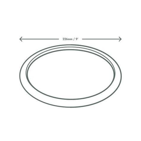 9" Disposable Bagasse Plate (500) - main image