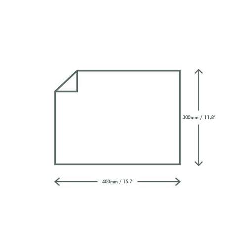 (1000) 400 x 300 White Greaseproof Sheet - Bakery - main image