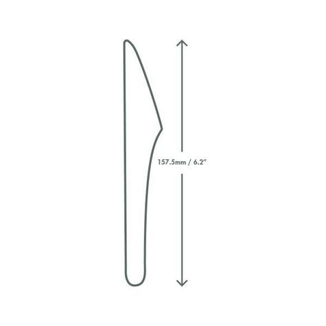 6.2" Compostable Paper Knife (1000) - main image