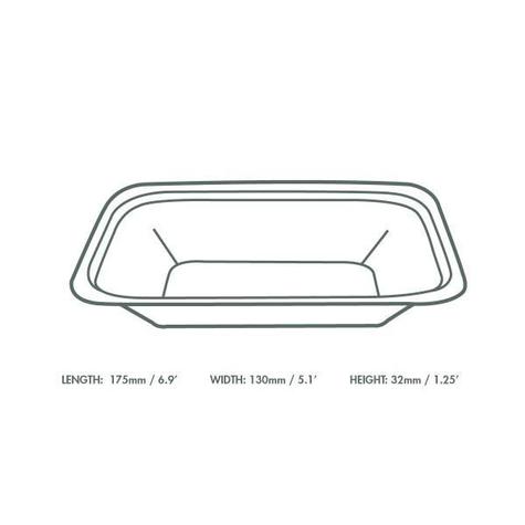 Medium Bagasse Chip Tray (500) - main image