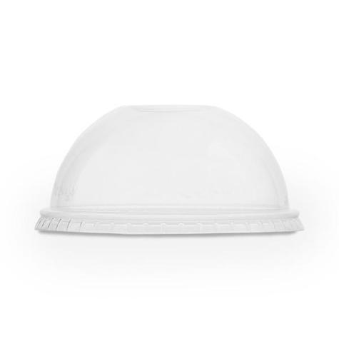 96-Series PLA Dome Lid, Straw Hole - main image