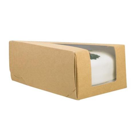 Colpac - Kraft Small Cake Wedge - main image