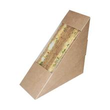 Colpac - 52mm Kraft Rear Loading Same Day Sandwich Pack