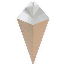 Large Kraft Cone With Dip Corner - thumbnail image 3
