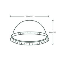 96-Series PLA Dome Lid, No Hole - thumbnail image 5