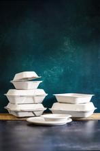 9" x 6" Large Bagasse Clamshell (200) - thumbnail image 33