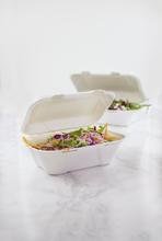 9" x 6" Large Bagasse Clamshell (200) - thumbnail image 15