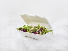 9" x 6" Large Bagasse Clamshell (200) - thumbnail image 20