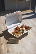 9" x 6" Large Bagasse Clamshell (200) - thumbnail image 24