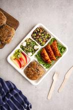 10 x 5in Rectangular Disposable Bagasse Plate (500) - thumbnail image 6