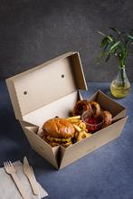 (100) Premium Burger Meal Box 24.5 x 12cm / 9 x 5in - thumbnail image 20