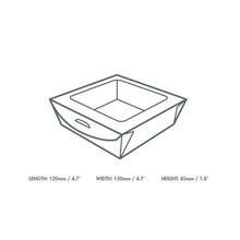 (300) Medium Window Box 650ml - thumbnail image 4