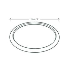 9" Disposable Bagasse Plate (500) - thumbnail image 4